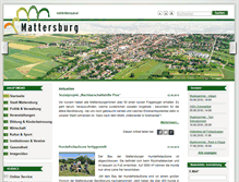 Tablet Screenshot of mattersburg.gv.at